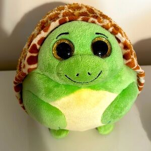 4 for $25!  Stuffed Ty Beanie Balls Zoom the Turtle Toy